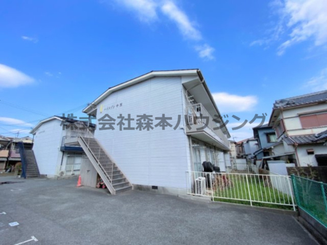 【外観】 | 　ハイメゾン中西　B棟 | 落ち着いた雰囲気の外観です