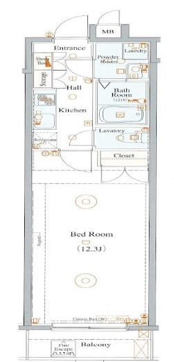 エクセリア秋葉原の間取り