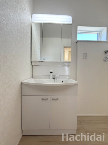 高浜市神明町第6　新築戸建＜２号棟＞の独立洗面台