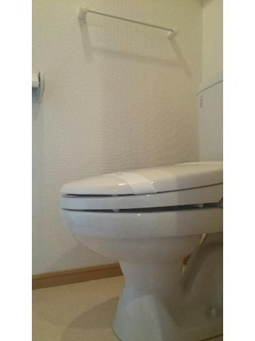 ドゥーメゾンのトイレ|落ち着いた色調のトイレです