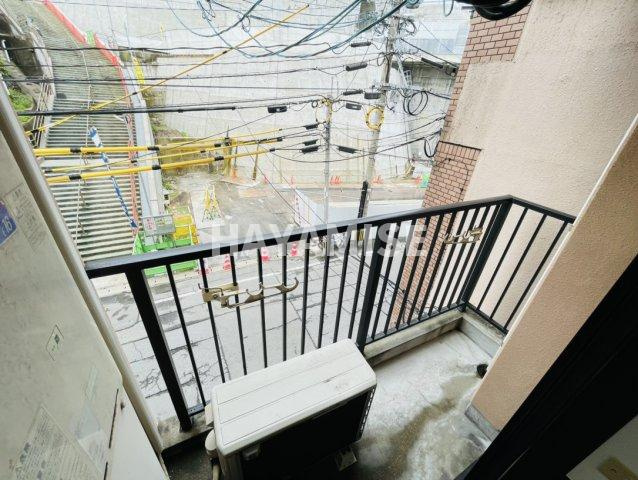 マルカ宝町のバルコニー
