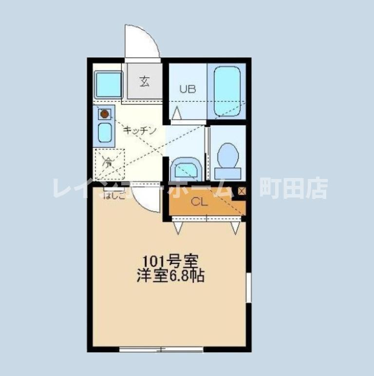 リヴェール※初期費用分割後払いサービス利用可能物件の間取り