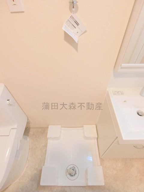 スプレスター大森山王の洗面所