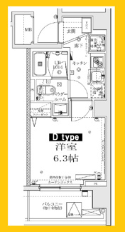 【間取り】 | スクエアシティ東神奈川