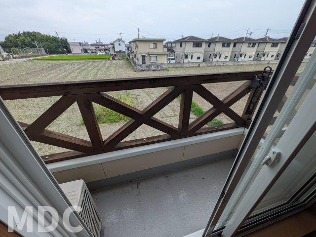 メイプルフィールドのバルコニー