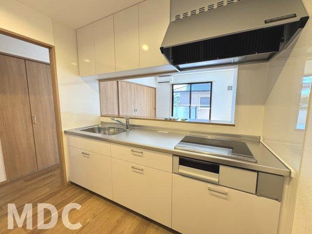 徳島市八万町下福万の賃貸マンションのキッチン