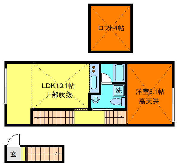 ＯＨＧＩソラノマの間取り