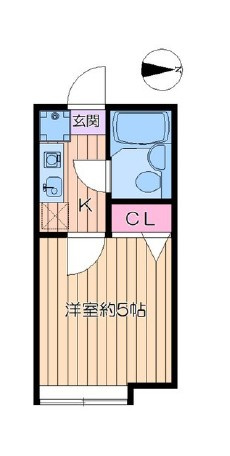 プチクレール北綾瀬Ｂの間取り