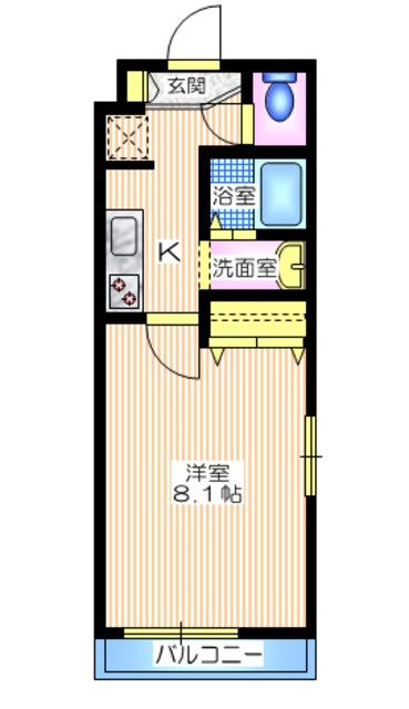 メゾンイナモトの間取り