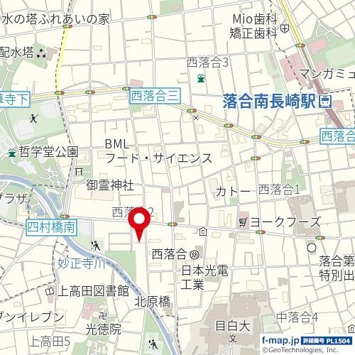 グレイス西落合の地図