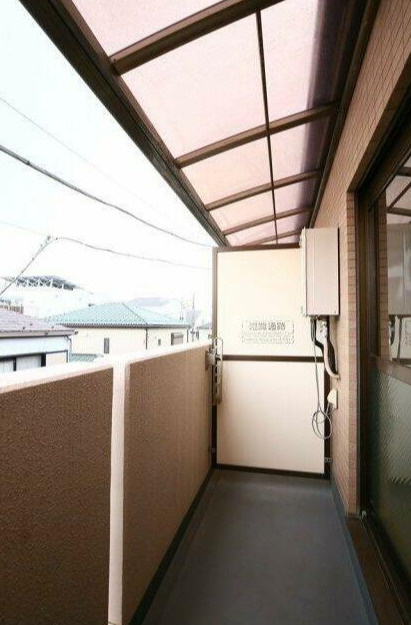 大木ロイヤルマンション のバルコニー