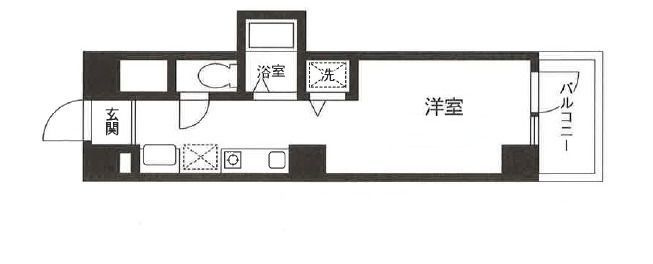 EXE日本橋の間取り|間取りです。