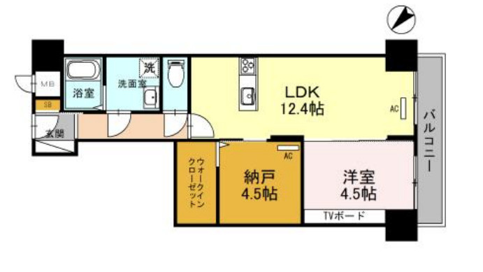 ファミール阿波座の外観