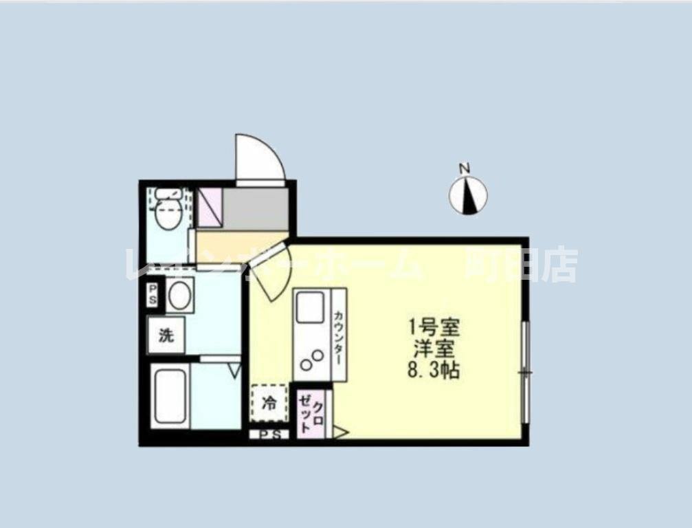 ベイルーム本厚木メゾン ※初期費用分割後払いサービス利用可能物件の間取り