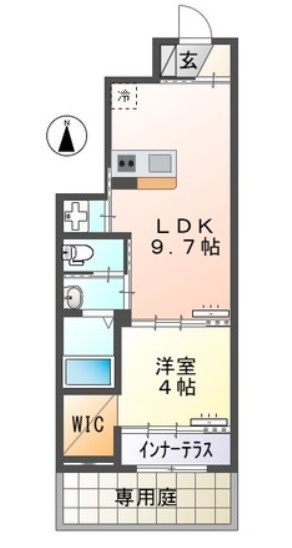 メゾンさくら【10,000円キャッシュバック対象物件】の間取り