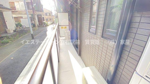 コンフォルディアのバルコニー
