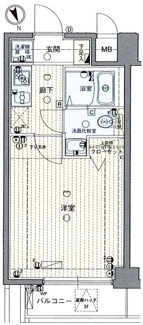 【間取り】 | ラグジュアリーアパートメント品川シーサイド