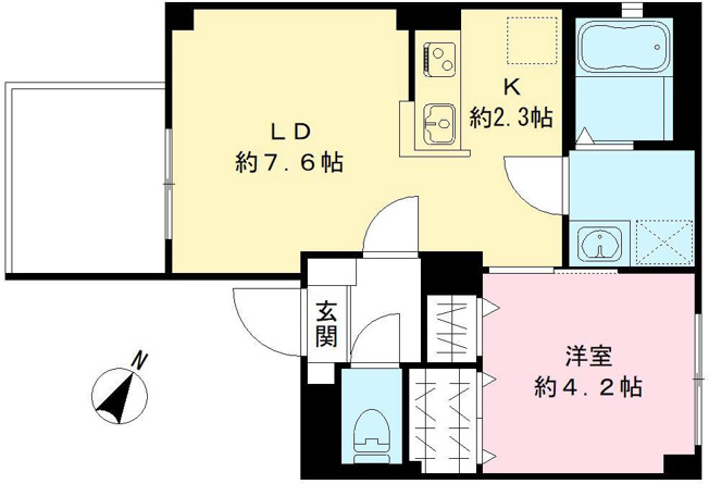 【間取り】 | ＰＡＲＫＭＡＩＳＯＮ（ＩＯＴ賃貸）