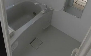 日向A棟の浴室