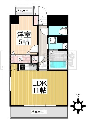 【間取り】 | フォレスト9