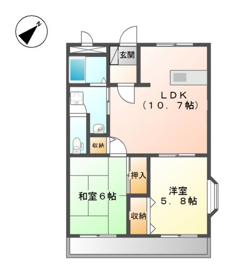 【間取り】 | エトワール・ＨＡＮＤＡ壱番館
