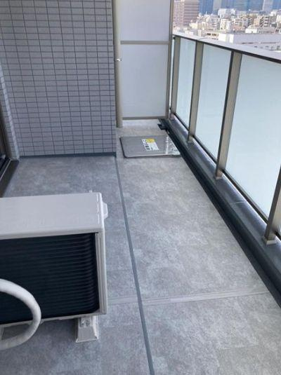 クオリタス秋葉原のバルコニー