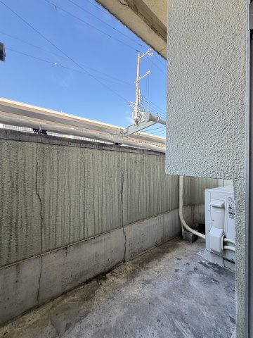 アベニュー西長居のバルコニー