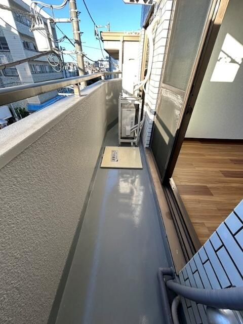 クレオ尾山台のバルコニー