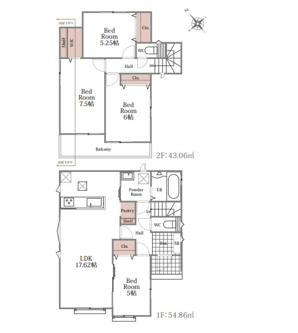 新築戸建　富士宮市小泉1740番　全4棟B号棟