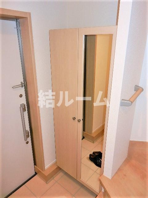 練馬区富士見台２丁目のアパートの玄関