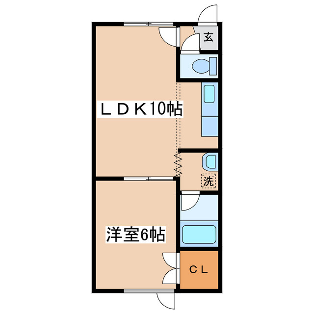 FUNNY　PLACEの間取り