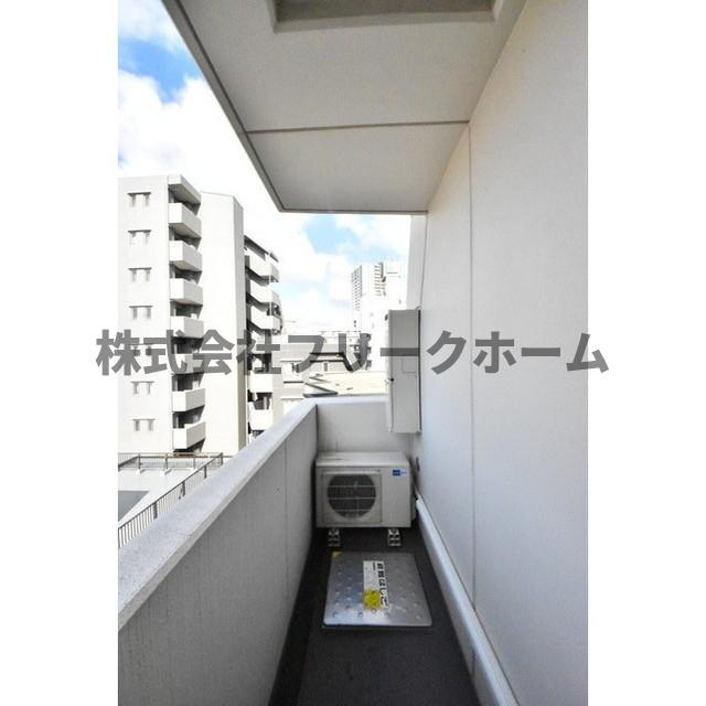 武蔵野市中町１丁目の賃貸マンションのバルコニー