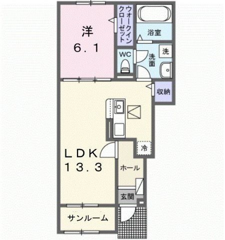 エルヴェの間取り