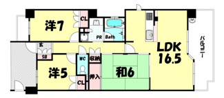 【間取り】 | ライオンズ新神戸山の手レジデンス