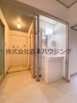 【洗面所】 | 　富士コーポラス | 使いやすい洗面所です