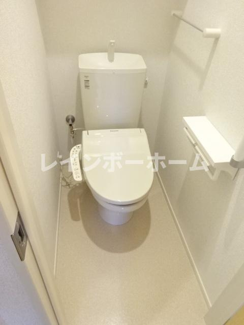 ジャンティー　おおたかの森　Ⅱのトイレ|シンプルで使いやすいトイレです