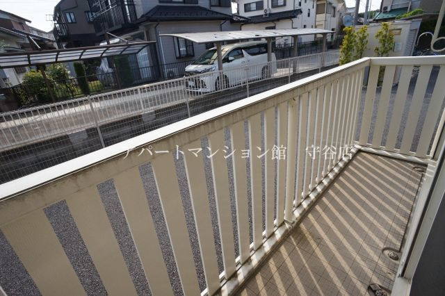 プランドール清水のバルコニー