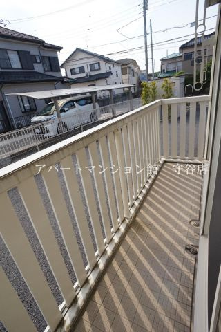 プランドール清水のバルコニー