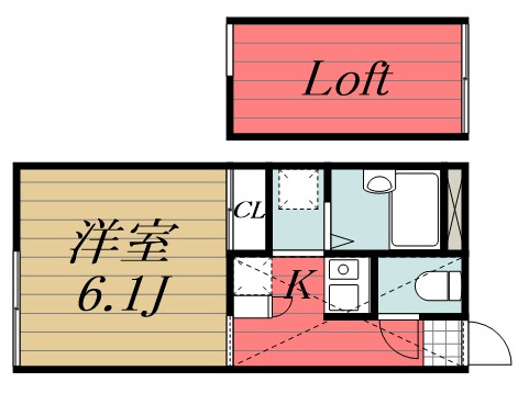 【間取り】 | レオパレスみどり野　B