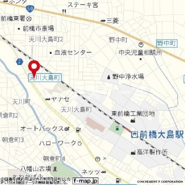 ペアパレスの地図|高崎、前橋のお部屋探しはエンドスケープまで！お客様の理想お聞かせ下さい♪