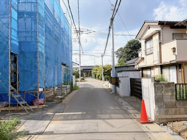 さいたま市見沼区島町1期の前面道路含む現地写真