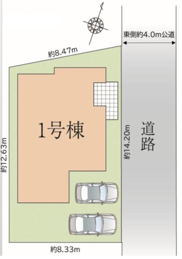 さいたま市見沼区島町1期の区画図