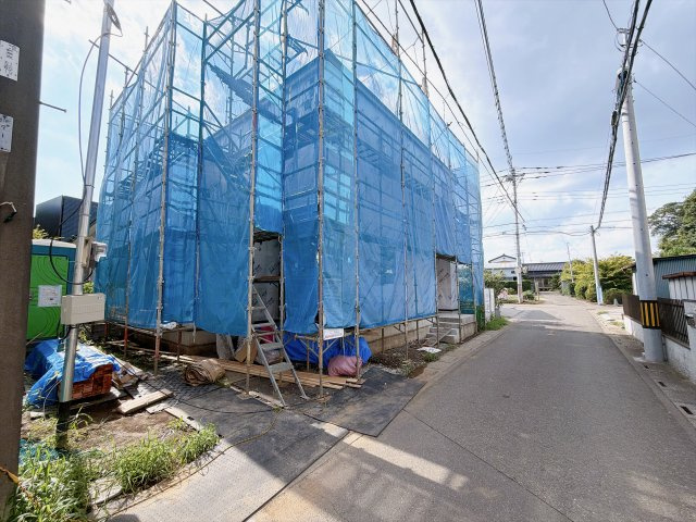 さいたま市見沼区島町1期の前面道路含む現地写真