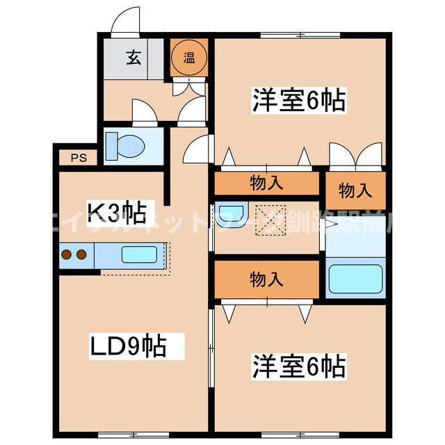 レジデンス寿の間取り