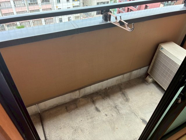 ドミール江戸堀のバルコニー