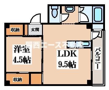 【間取り】 | ビレッジハウス南郊