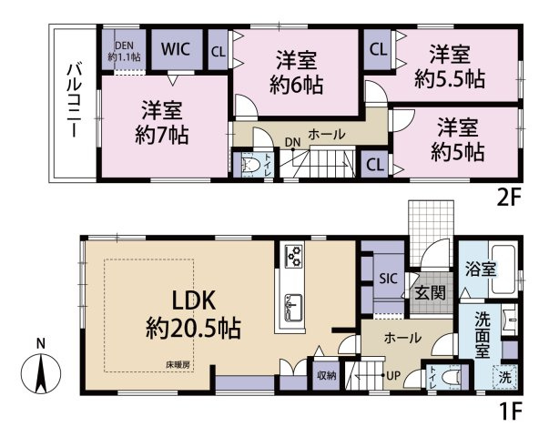 草加市新里町　中古戸建て