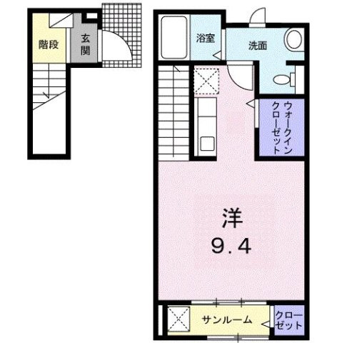 グリーンフローラ　南の間取り