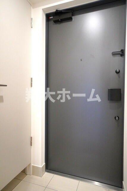 アーバネックス蔵前レジデンスの玄関