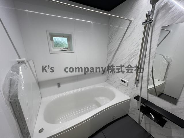 茅ヶ崎市富士見町　新築戸建　D号棟の浴室|1日の疲れを癒す浴室スペース♪